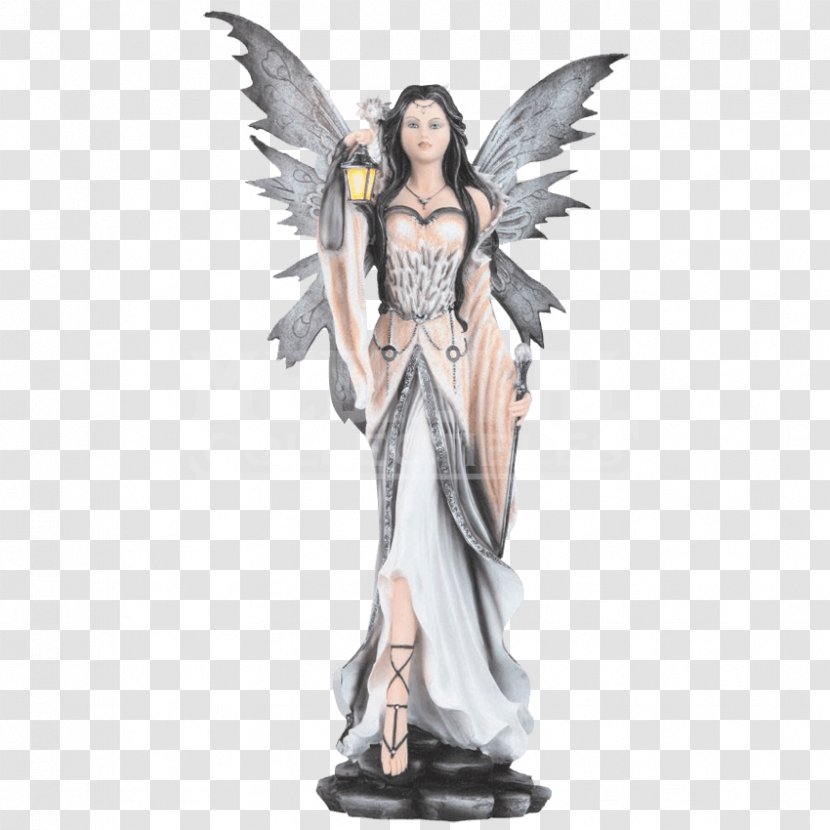 The Fairy With Turquoise Hair Figurine Statue Fantasy Transparent PNG