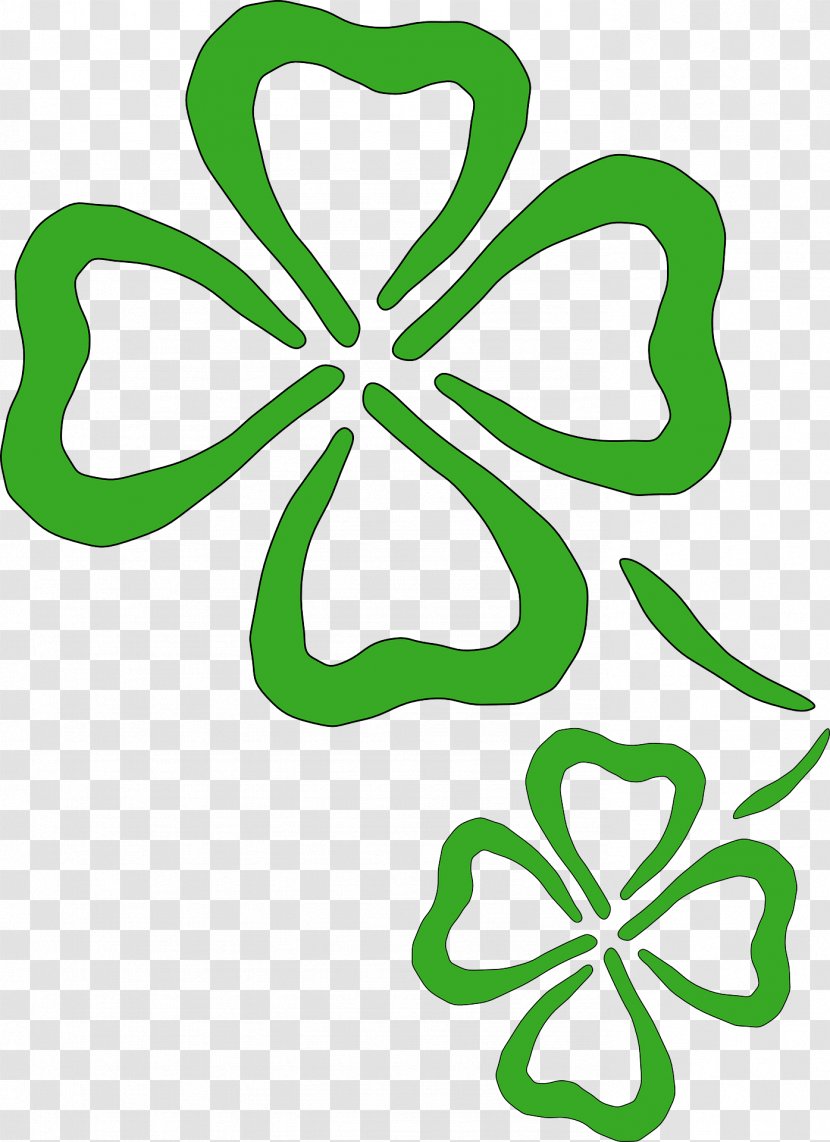 Ireland Shamrock Four-leaf Clover Saint Patrick's Day Clip Art - Symbol - Four Leaf Transparent PNG