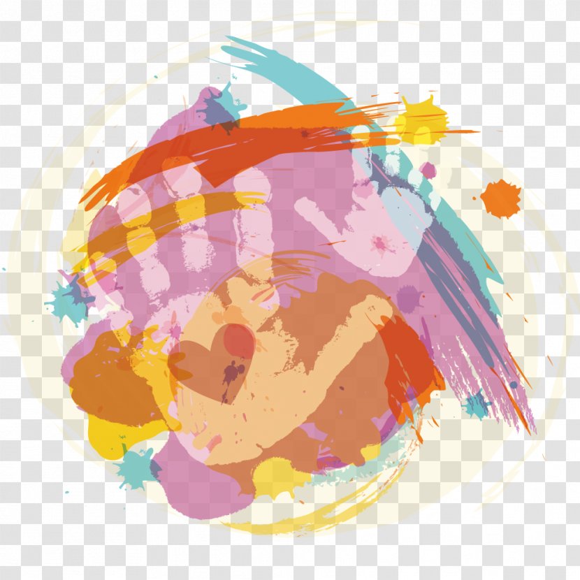 Watercolor Painting Art Drawing - Vector Color Brush Transparent PNG