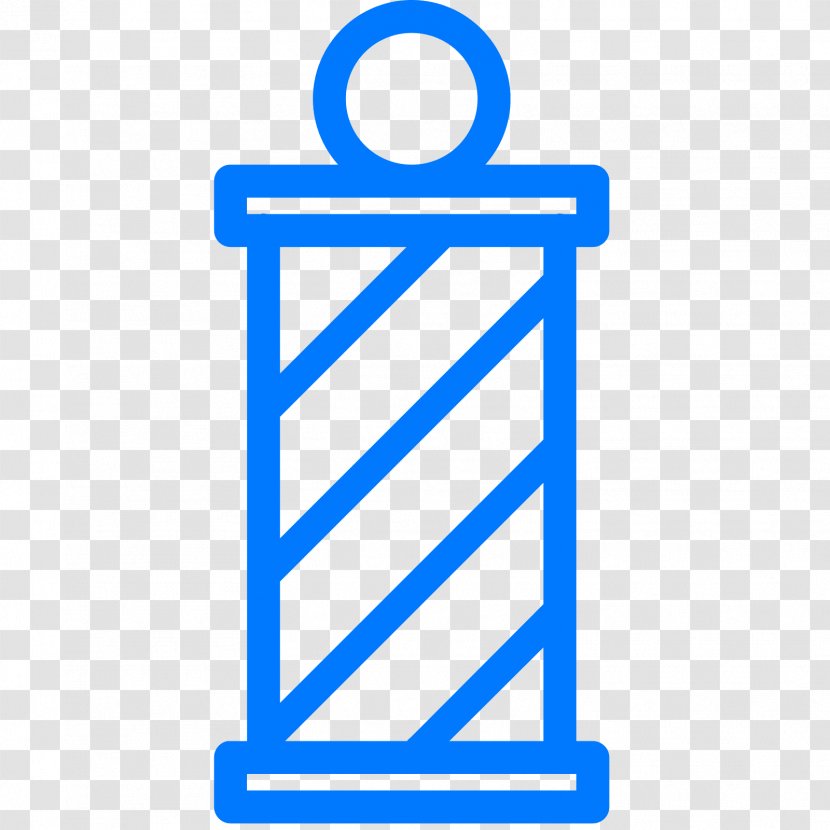 Barber's Pole Barber Chair Computer Icons - Symbol Transparent PNG