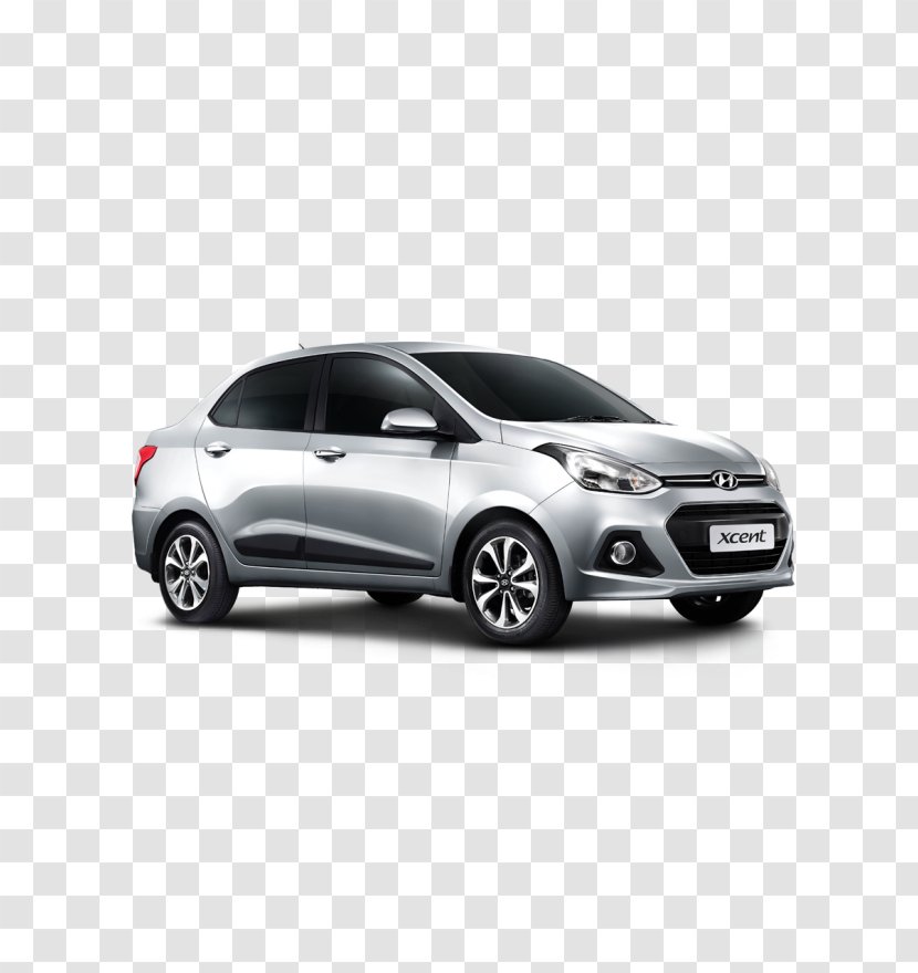 Hyundai Xcent Compact Car I10 - Sedan Transparent PNG