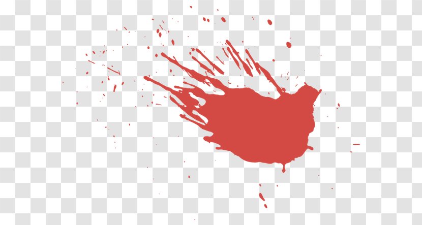 Graffiti Art Paint - Blood Transparent PNG