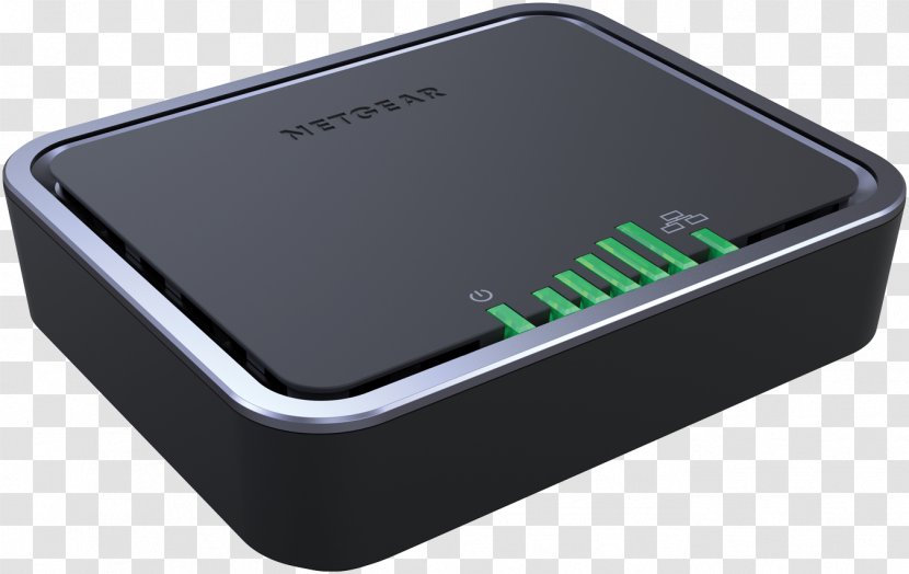 NETGEAR 4G LTE Modem With Two Gigabit Ethernet Ports – Instant Mobile Broadband 4 G - Router Transparent PNG
