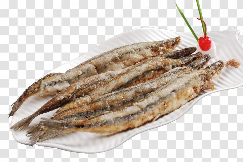 Pacific Saury Tinapa Capelin Seafood - Fishery - Salt And Pepper Transparent PNG