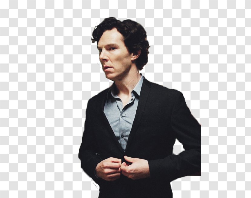 Sherlock Holmes Doctor Watson Benedict Cumberbatch Baker Street - Blazer - Pic Transparent PNG