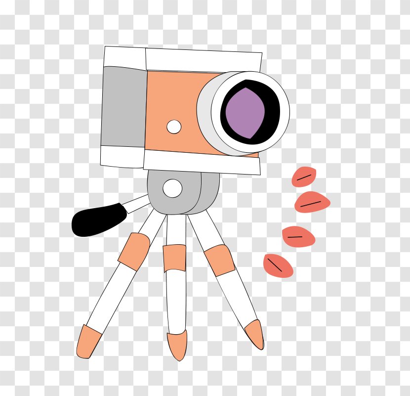 Camera Computer File - Cartoon Transparent PNG