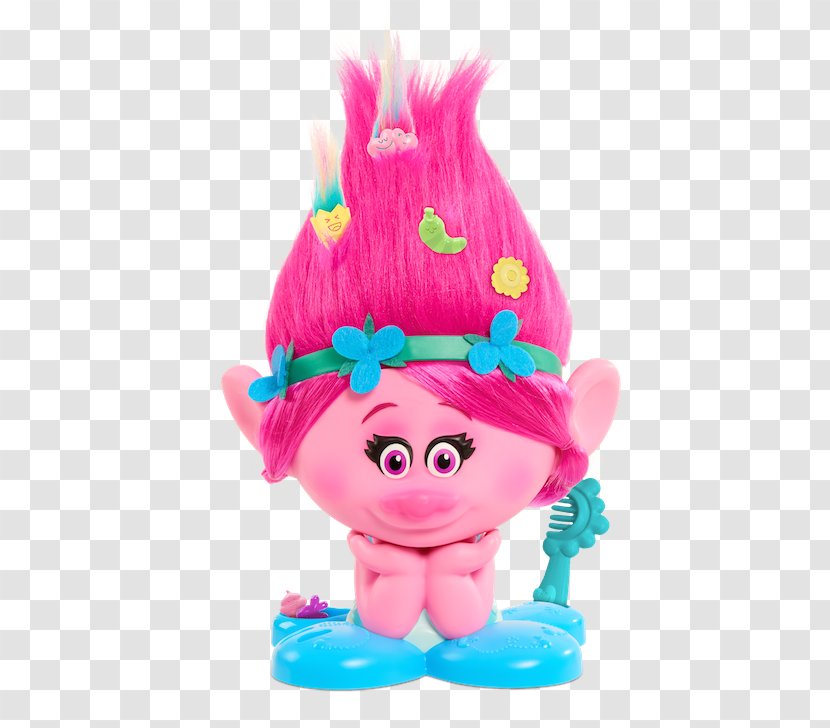 DreamWorks Trolls Poppy Styling Station Dreamworks Style Just Hasbro Hug Time Toy - Animation Transparent PNG