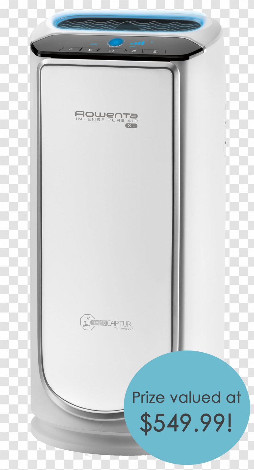 Home Appliance Air Purifiers Rowenta 835 Sq. Ft. Intense Pure Purifier Pu4020 Conditioning - Fan Transparent PNG