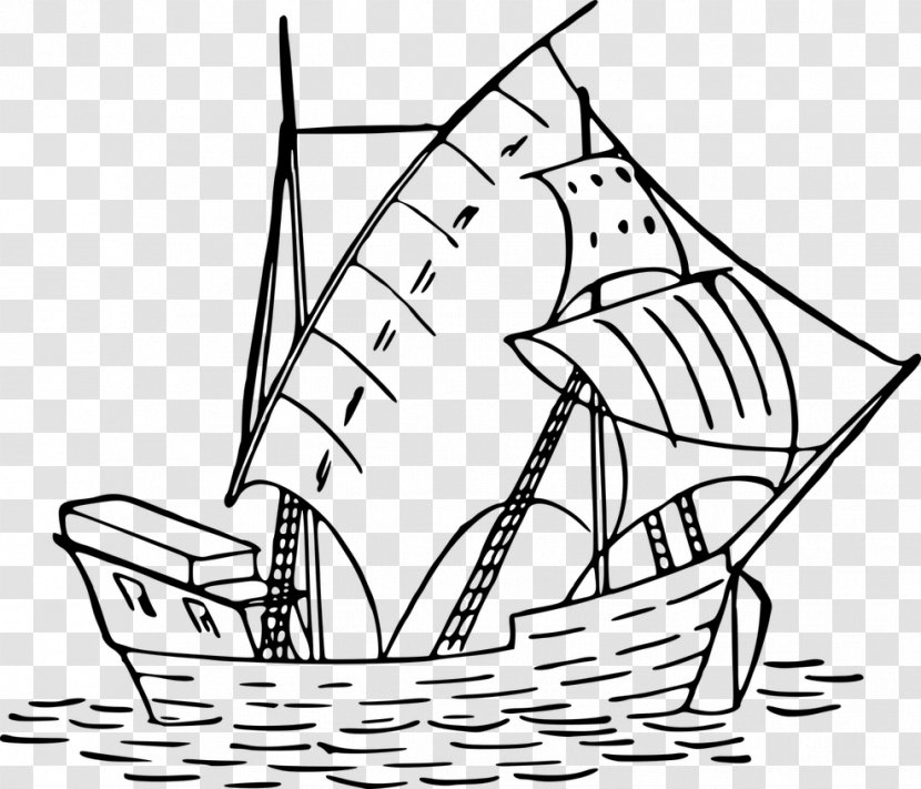 Sailboat Sheet Drawing Ship - Child Transparent PNG