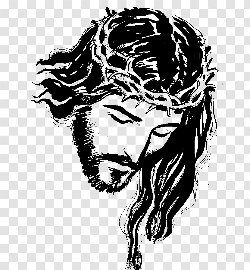 Drawing Christianity Christian Cross Sketch - Art Transparent PNG