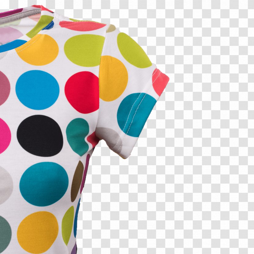 T-shirt Polka Dot Sleeve Transparent PNG