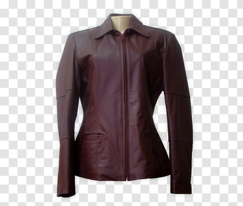 Leather Jacket - Feminino Transparent PNG
