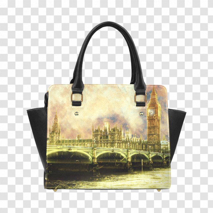 Tote Bag Watercolor Painting Handbag Leather Transparent PNG