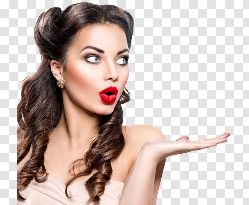 Woman Stock Photography Video - Flower - SUrprised Transparent PNG