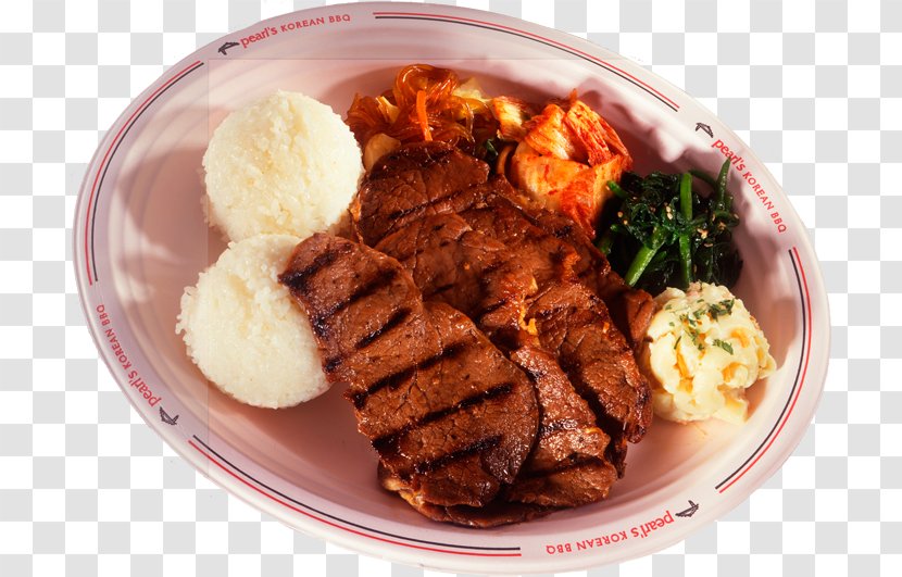 Korean Cuisine Barbecue Galbi Food - Menu Transparent PNG