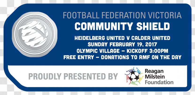 FA Community Shield Heidelberg United FC Brand Technology - National Premier Leagues Transparent PNG
