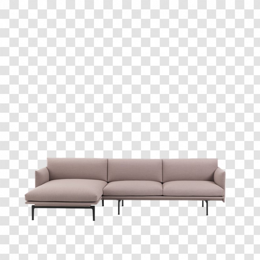 Couch Chaise Longue Muuto Furniture Chair Transparent PNG
