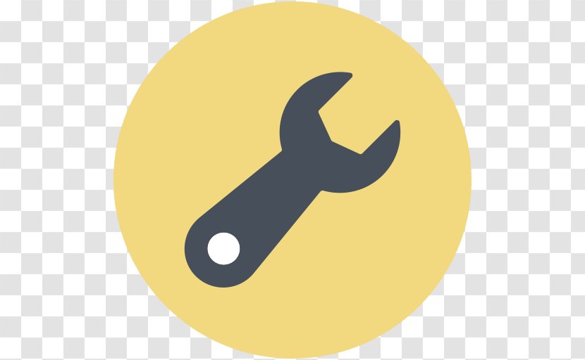 Spanners Icon - Yellow - Costumer Service Transparent PNG