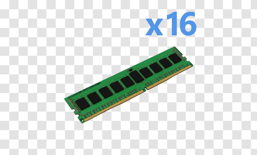 DDR4 SDRAM ECC Memory Registered DIMM Kingston Technology - Personal Computer Hardware - Compliance Components Transparent PNG