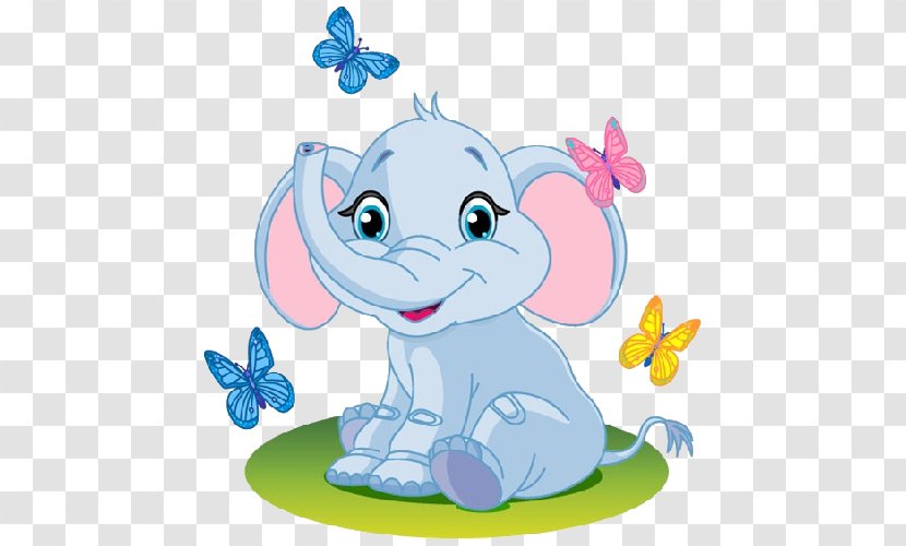 Infant Stock Photography Clip Art - Cartoon - Elephant Rabbit Transparent PNG