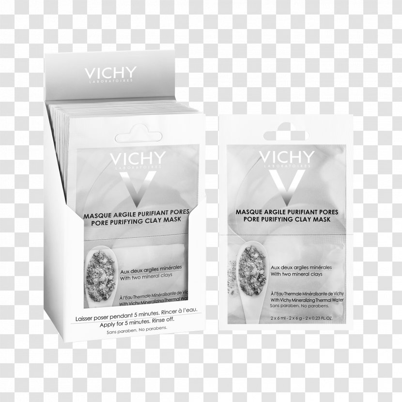 Vichy Pore Purifying Clay Mask Masque - Skin Transparent PNG