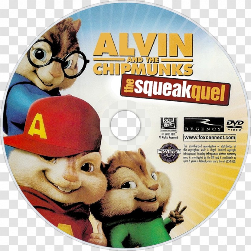 Alvin And The Chipmunks In Film DVD YouTube Chipettes Transparent PNG