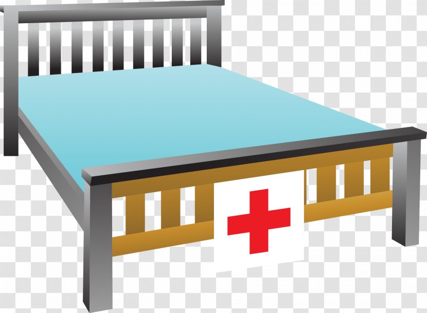 Hospital Bed Clip Art - Table - Vector Beds Transparent PNG