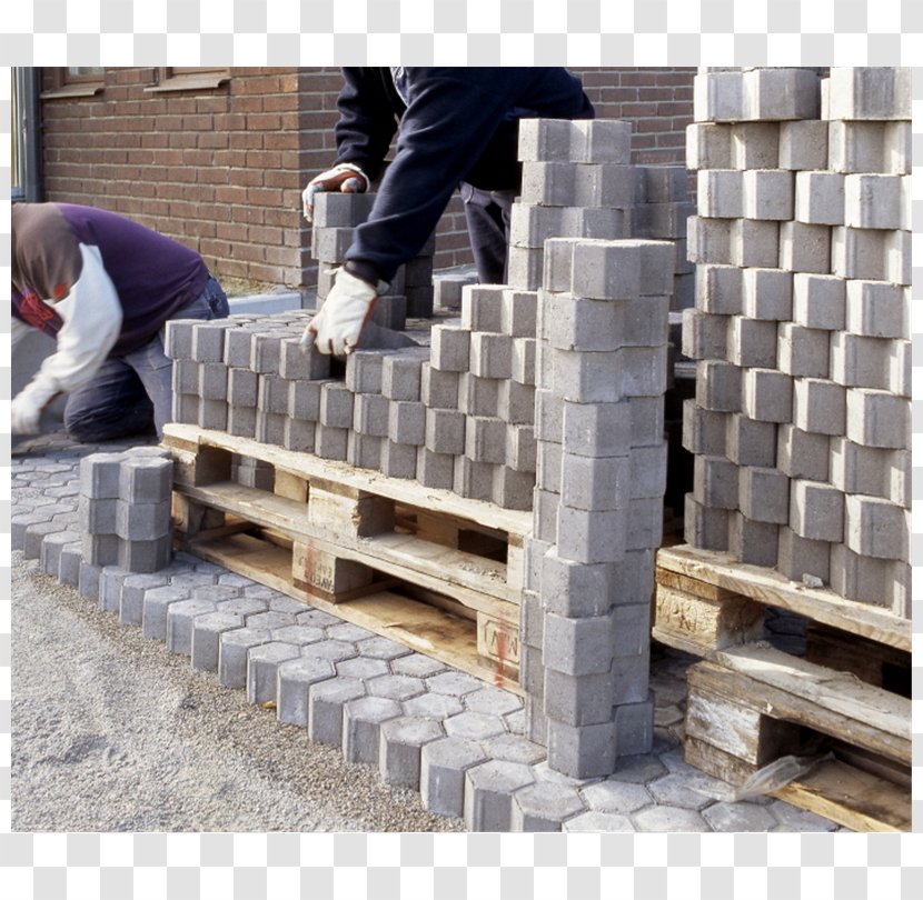 Concrete Hexagon Marksten Stone Brickwork - Cheese Transparent PNG