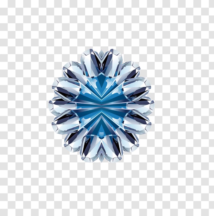 Diamond Euclidean Vector - Jewellery - Blue Transparent PNG