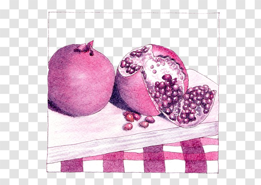 Lilac Purple Magenta Violet - Produce - Pomegranate Transparent PNG