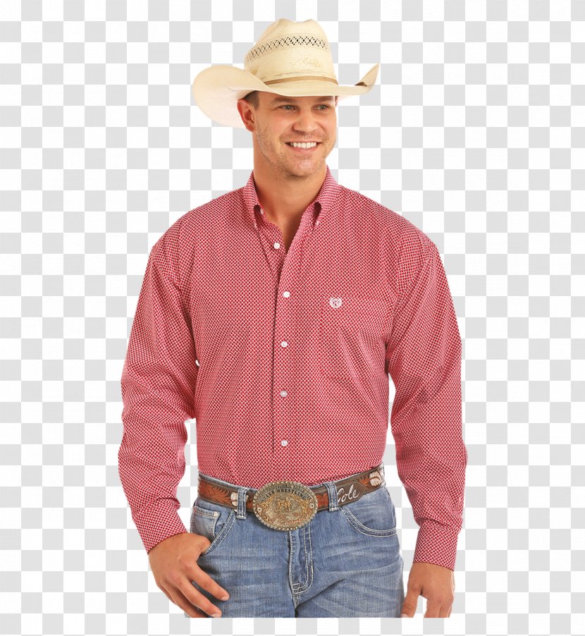 T-shirt Dress Shirt Hoodie Western Wear - Cowboy Transparent PNG