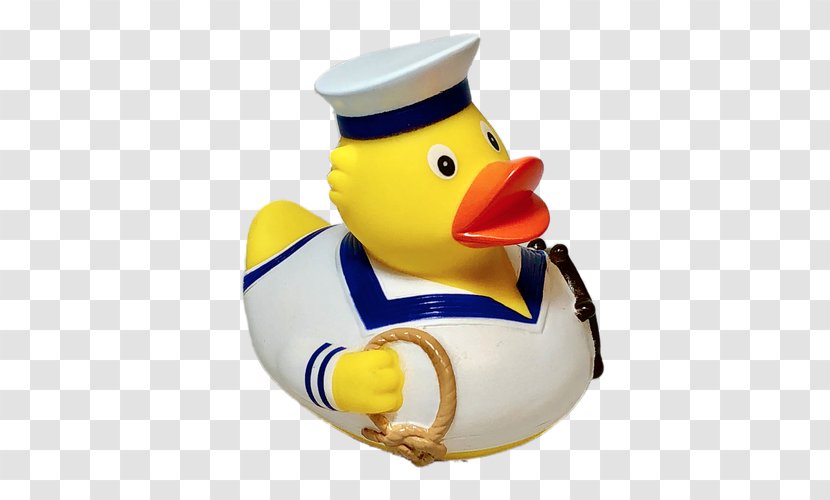 Rubber Duck Ship Sea Captain Sailor - Uniform Transparent PNG