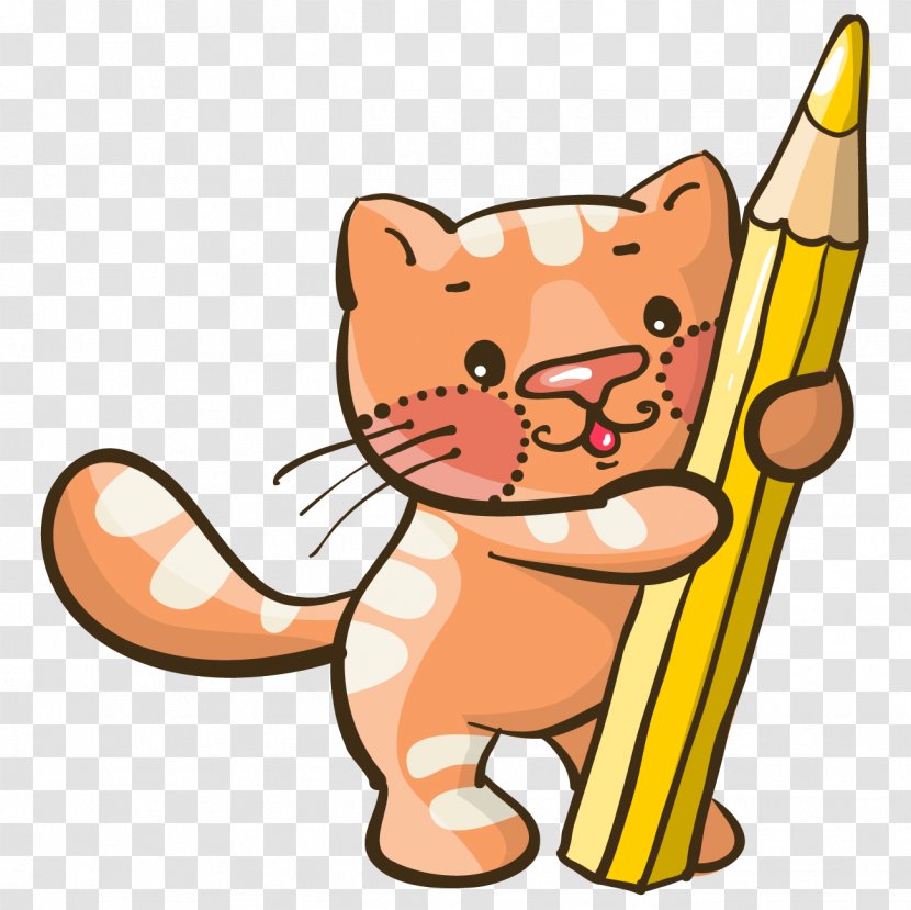 Cat Drawing Image Pencil - Kitten - Petits Chats Gratuit Transparent PNG