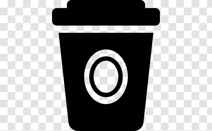 Cafe Coffee Beer Fizzy Drinks - Black And White - Paper Cup Transparent PNG