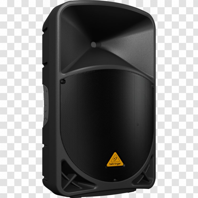 Microphone BEHRINGER Eurolive B1 Series Public Address Systems Powered Speakers - Subwoofer Transparent PNG