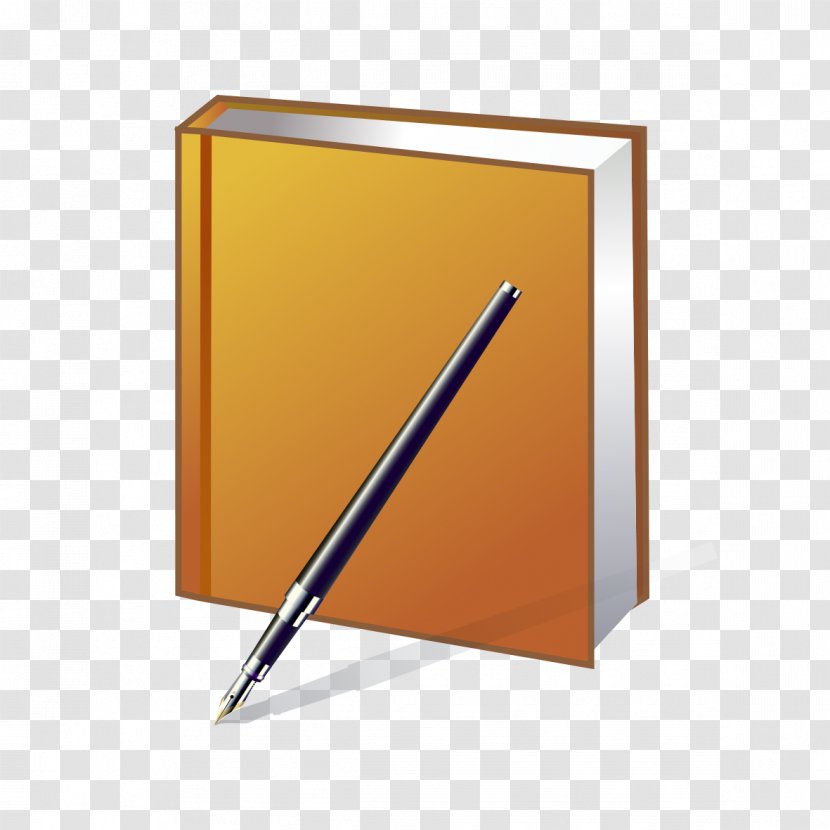 Book Pen Paper - Notepad With Transparent PNG