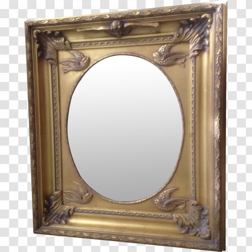 Picture Frames Rectangle - Mirror - Shabby Chic Transparent PNG