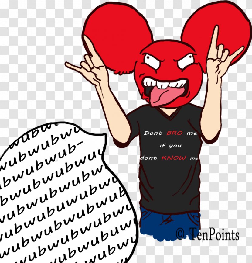 M-095 Clip Art Thumb Illustration Laughter - Cartoon - Deadmau5 Transparent PNG