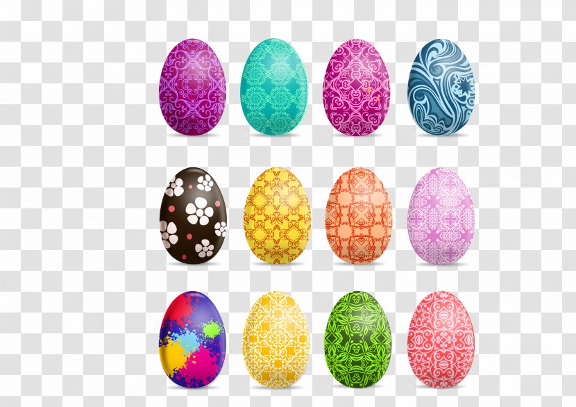 Easter Bunny Egg Basket - Eggs Transparent PNG