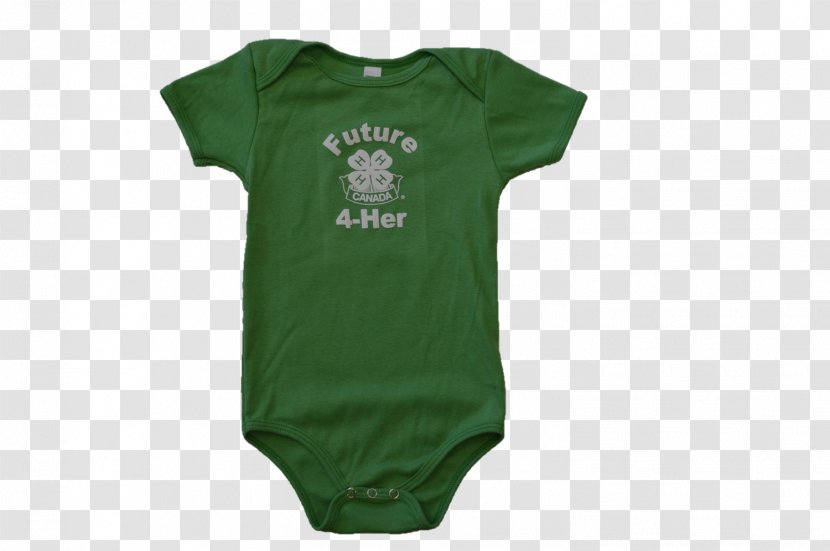 Baby & Toddler One-Pieces T-shirt Green Sleeve - Onepieces Transparent PNG
