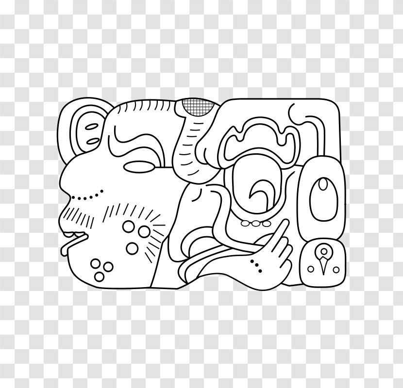 Maya Civilization Coloring Book Mayan Calendar Drawing Peoples - Flower - Painting Transparent PNG