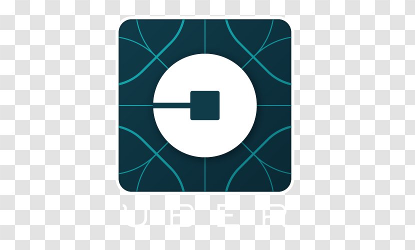 Uber Logo Rebranding Design Mobile App - Aqua Transparent PNG