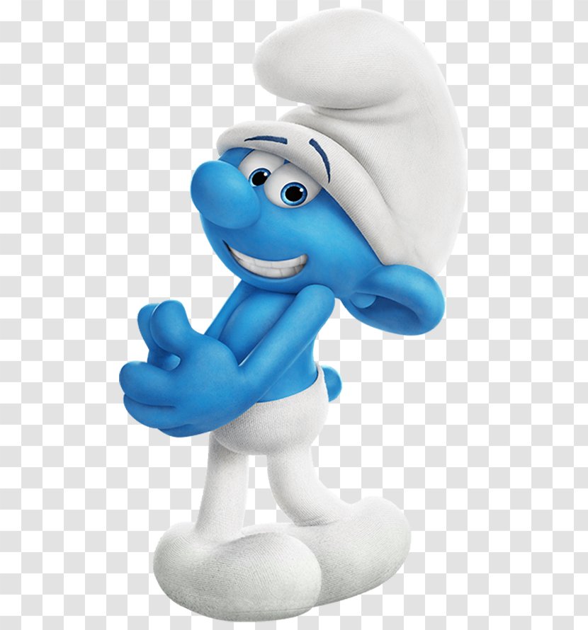Clumsy Smurf Papa Smurfette Brainy Hefty - Smurfs The Lost Village Transparent Image Transparent PNG