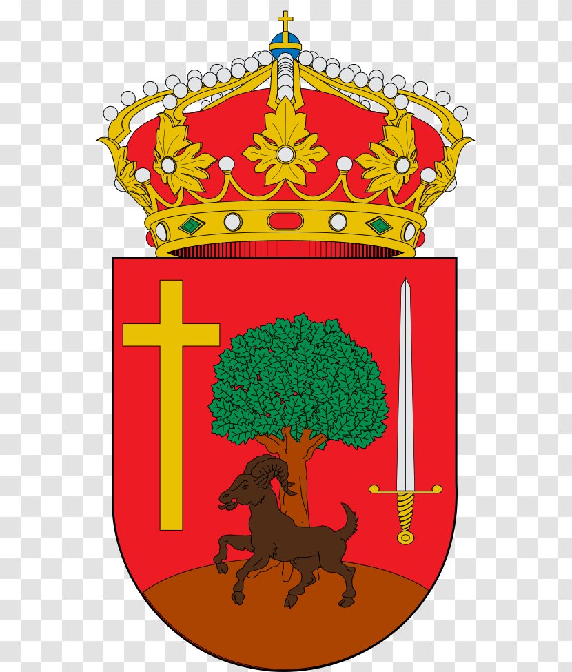 San Pedro Albacete Escutcheon Torrecilla De La Abadesa Coat Of Arms Spain - Cabra Transparent PNG
