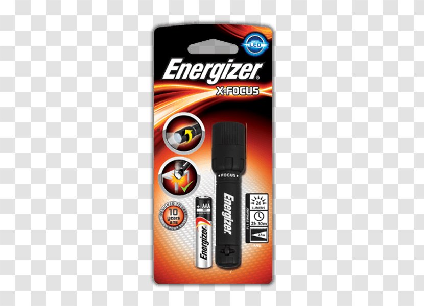Battery Charger Flashlight Energizer Electric - Nickelmetal Hydride - Light Focus Transparent PNG