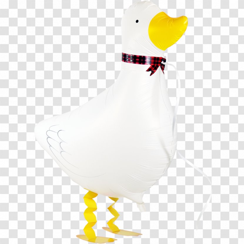 Duck Water Bird Chicken Goose - Feather - A Bundle Of Balloons Transparent PNG