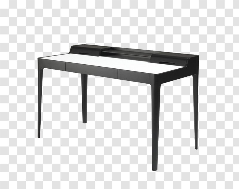 Table Black And White - Desk Pad - Piano Transparent PNG