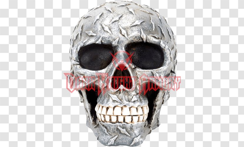 Skull Diamond Plate Human Head Collectable Transparent PNG