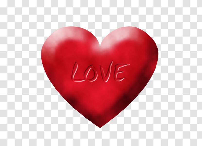 Paper Painting Heart Valentine's Day Clip Art - Red Transparent PNG
