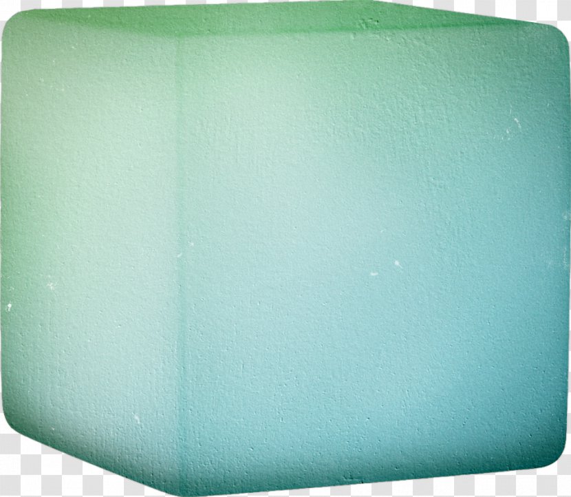 Cube Blue Green - Rectangle Transparent PNG